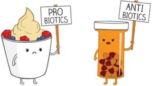 Probiotyki a antybiotyki